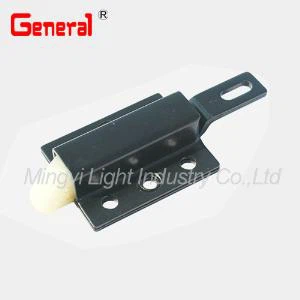 95250 سحب مزلاج، إزاحة الترباس، واجب ثقيل "مع الأسود رسمت القياسية"، بولت النايلون، 4 فتحات تركيب